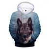 Heren Hoodies Nieuwheid MANNEN/VROUWEN KLEINGEN DUTSE HERDER SUWERSHIRT COMPORTABEL TRUIEN HOND LIEFVHEBBERS HERFST WINTER TEES