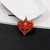 Broches Genshin Impact compte Tartaglia masque broche broche Badge démon métal armé pour Cosplay accessoire revers bijoux cadeau