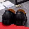 2023 Mens Dress Shoes Formal Business Echt lederen nieuwe flats ademende casual loafers mannelijk merk comfortabel rijschoenen maat 38-44