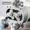 Zonesun ZS-DTGT900CZ آلة ملء لصق تلقائي للأنبوب الناعم معجون الأسنان يدوية المستحضرات التجريبية للتغليف