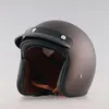 オートバイヘルメット低プロファイルBLDヘルメットプロフェッショナルオープンフェイス3/4モーターバイクカフェレーサーエルセトリックスクーターカスケモトドット承認