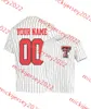 Kevin Bazzell Texas Tech Red Raiders Baseball Jersey Custom Stitched Mens Youth Gage Harrelson Gavin Kash Nolen Hester Austin Green Dillon Carter Texas Tech Jerseys