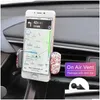 2016 Supporto per auto Diamond Bling Cell Phone Girl Crystal Mount Fit Mobile Accessori interni per le donne Drop Delivery Cellulari Moto E Dhhqz