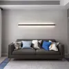 Applique murale minimaliste bande chambre chevet salon lumière avec RC variateur Led éclairage pour la décoration intérieure El appliques