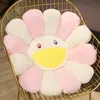 40cm-60cm kawaii renkli çiçek peluş yastık yumuşak çiçek dolu bebek peluş oyuncak hediye