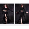 Stage Wear Bellydance Oriental Belly Baladi Sandi Eastern Egyptian Swing Dance Costumi di danza Reggiseno Cintura Gonna Abito Robe Set Outfit