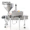 ZONESUN ZS-DTGT900CZ Machine de remplissage de pâte automatique pour Tube souple dentifrice crème pour les mains Lotion cosmétiques emballage Production