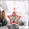 2016 Рождественские украшения привело к тому, что деревянные подвески