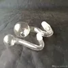 Big bubble S pot Bong in vetro all'ingrosso Bruciatore a nafta Tubi dell'acqua in vetro Rigs Oil Fumo