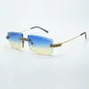 Mikrobelagda diamanter Metal Claw Coastal Eyewear Solglasögon 3524031 med 57 mm skurna linser