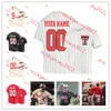 Parker Mushinski Josh Jung Texas Tech Red Raiders Baseball Jersey Owen Washburn Ryan Brome Jeric Curtis Zac Vooletich Damian Bravo Cade McGarrh Maillots TTU cousus