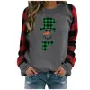 Women's Hoodies sweatshirts Harajuku Hapleed Heats lange mouw herfst warme kleding tieners dwerg poppen print vrouwen kerstmis