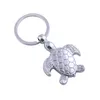 Porte-clés créatif en métal tortue, joli pendentif Animal, cadeau d'anniversaire