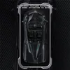 İPhone 14 13 12 Pro Maks Dayanıklı Tam Koruyucu Yumuşak Tampon Metal Arka Kapak Şok geçirmez Kablosuz Şarj Destekleme