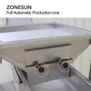 ZONESUN 파우더 생산 라인 과립 포장 기계 드라이 소프트 밀가루 곡물 대용량 탱크 장비 제조 공장