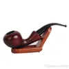 Smoking Pipes New Creative Special-shaped Resin Pipe Imitating Rosewood Bakelite Carving Pipe Metal