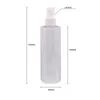 Storage Bottles 30pcs 250ml Black/White Spray Bottle Travel PET For Cosmetic Packaging 8.4oz Plastic Empty Liquid Skincare