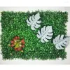 Decorative Flowers Artificial Plants Leaves For Decoration Plant Lawn Fake Wall Leaf Panels Garden Bedroom Covered Area Moss Decor