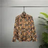 2022 Luxurys Designers Dress Shirt Menswear Fashion Society Black Men Couleur solide Business Casual Long Manche M-XXXL # 57