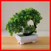 Decorative Flowers 1pc Artificial Tree Plant Potted Bonsai Garden Party Desktop Furniture Decor In Pot Home Ornament