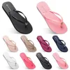 2023 Fashion Slippers Strandschoenen Flip Flops Indoor Slipper Dames Groene Geel Goud Oranje Navy Bule Wit Pink Bruine Rode Zomer Sport Sneaker Maat 35-38