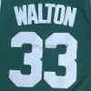 NCAA Basketball Jerseys College Vintage 33 Bill Walton Helix High School Jersey Green Jersey Shirts S-2xl