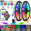 Светодиодные полоски Wi -Fi светодиодные полоски Lights Bluetooth Luces Luces Светодиодный свет RGB SMD 2835/5050 Гибкая лента диод DC 12V Управление P230315