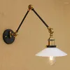 Wall Lamp Sconces Loft retro vintage lichten armaturen verstelbare swing lange armlicht Edison industriële appliques murales