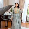 Ethnic Clothing Wepbel Maxi Abaya Dress Women Dubai Arab Evening Gown Suspender Suit Robe Middle East Muslim Ramadan Caftan