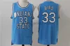 NCAA Basketball Maglie College Alcindor 33 Bird 34 Bias Johnson 25 Wade High School Camicie Rodman 10 UCLA Miller 31 Westbrook Jersey