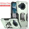 Sidoslip randfodral för Nokia G400 x100 Google Pixel 8 8A 7A 6A 7 6 Pro Armor Kickstand Phone Case Cove stötsäker ring
