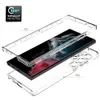 Clear Cull Body 2 w 1 Przypadki ochronne odporność na wstrząsy twardej skorupy miękka zderzak TPU dla Samsung Galaxy S23 Ultra S22 S21 Fe S20 Uwaga 20 Ultra Note 10 Plus