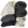 Ball Caps Calzini da uomo in lana spessa e pesante - Soft Warm Comfort Winter Tre paiaPalla