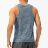 Tampo masculino Tops Brand Men Men Fitness Top solto coletor rápido Slim Muscle muscular