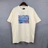 23SS Tokyo Print Kith T Shirt Män kvinnor EU Size 100% Cotton Rhude Tees High Street Summer Hippie Clothes