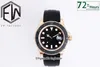 EW Factory Mens Watch Top Quality 40mm x 10.5mm 116655 Oysterflex Bracelet Watches 18k Rose Gold Ceramic CAL.3135 Movement Mechanical Automatic Men's Wristwatches