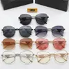 Óculos de sol de grife polarizados Óculos de sol da moda para mulheres e homens Óculos de sol Mental Goggle Adumbral 7 opções de cores