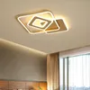 Plafonniers à distance Dimmable LED moderne pour salon chambre lampes d'intérieur éclairage de panneau de montage en Surface