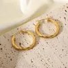 Orecchini a cerchio Big Woman Trendy Gold Color Jewelry All'ingrosso Round Large Size For Women Gift