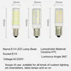 MINI E14 LEDランプ5W 7W 9W AC 110V LEDコーンバルブSMD2835 360ビーム角度ハロゲンシャンデリアライトD3.5