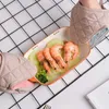 Oven Mitts Silicone Insulation Gloves Baking Anti Scalding Clip Microwave Hand Kitchen Cooking Grilling Tools A Pair