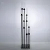 decoration Wedding decorations high black metal candelabra 10 arms candle holder centerpiece for weddings imake703