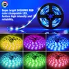 LED-remsor 5m-30m SMD5050 RGB LED-stripljus LED-ljus Alexa WiFi Flexibel band LED-diodband för rumsdekoration Bakgrundsbelysning för HomeTV P230315