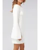 Party Dresses Sexy White One Shoulder Long Sleeve Short Homecoming Cocktail Dress Mini Prom Gowns Vestidos De Noiva