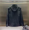 2023 latest mens jacket comfortable breathable thin jacket zipper pocket splicing design luxury designer jackets