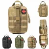 Taktisk medicinsk väska First Aid Kits Emergency Outdoor Car Emergency Camping Survival Tool Army Hunting Military EDC Pouch
