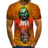 Herren T-Shirts Männer Und Frauen 3D-T-Shirt Lustiger Cooler Anime-Cartoon-Druck Sommer Kurzarm Mode Lässige Straßenkleidung Top