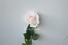 Kwiaty dekoracyjne Blush Roses Real Touch Medium Medium DIY Wedding Silk Bridal Bouquets Centerpiece