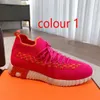 Thick soled Casual shoes designer shoe women Travel leather lace-up sneaker cowhide fashion lady Flat Running Trainers Letters platform men gym sneakers size 35-44-45