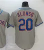 23 Javier Baez Baseball 48 Jacob DeGrom 20 Pete AlonsoBlankl 2023 Szygowane koszulki Mężczyźni Men Youth Size S-XXXL